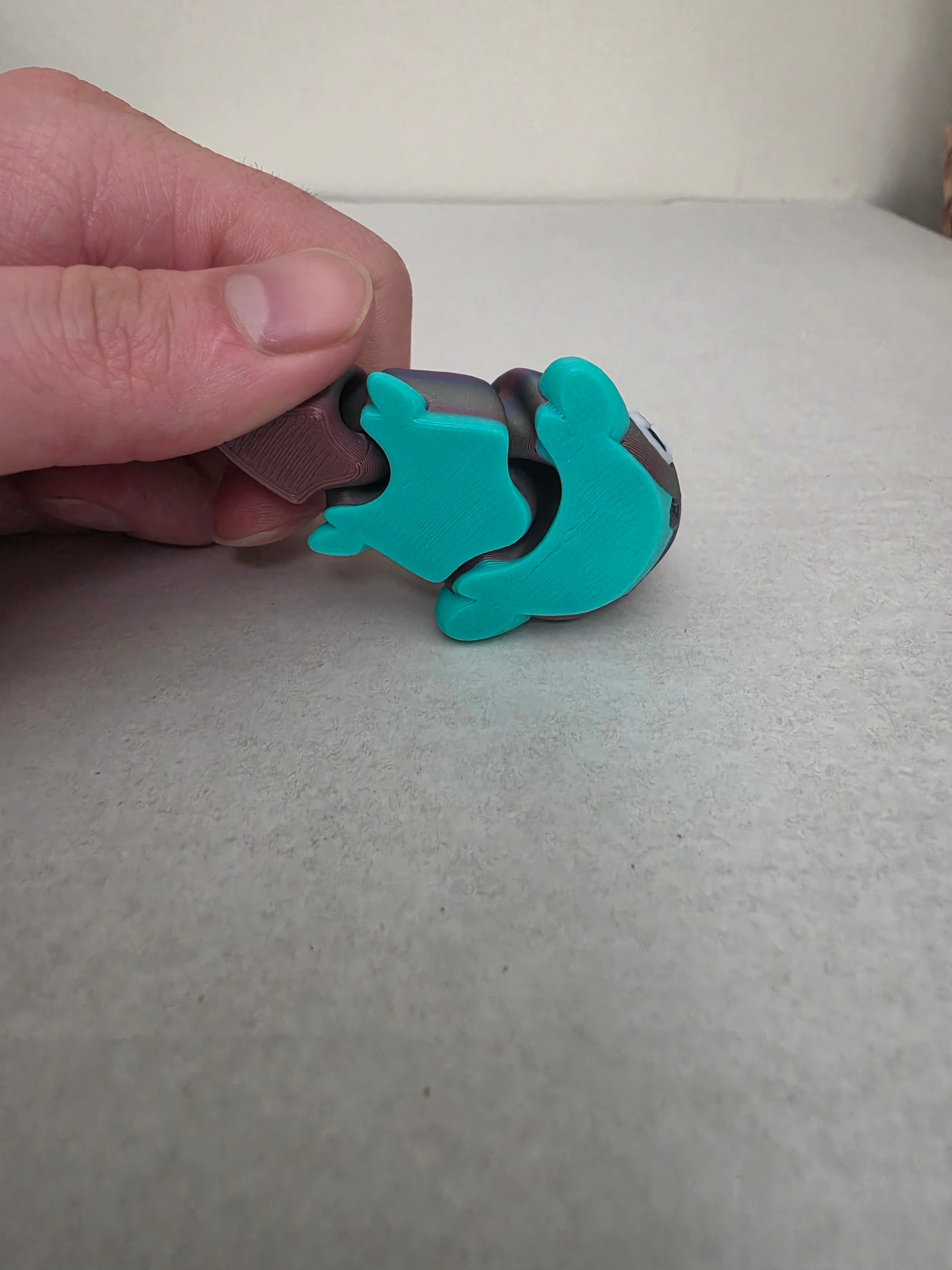 BLUEBERRY SHARK KEYCHAIN 3d printed figurine
