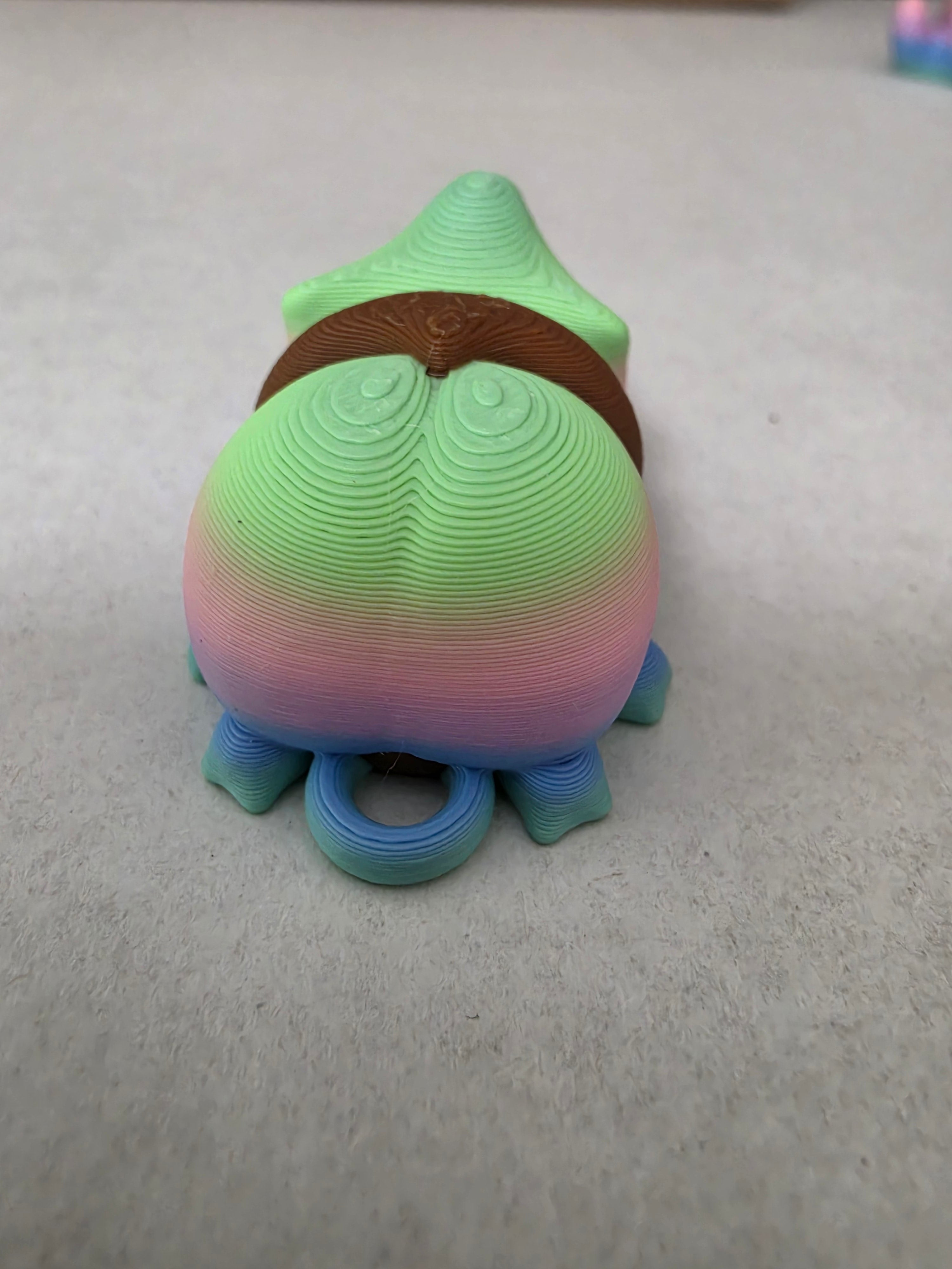 JAPANESE RHINO BEETLE 3d print keychain