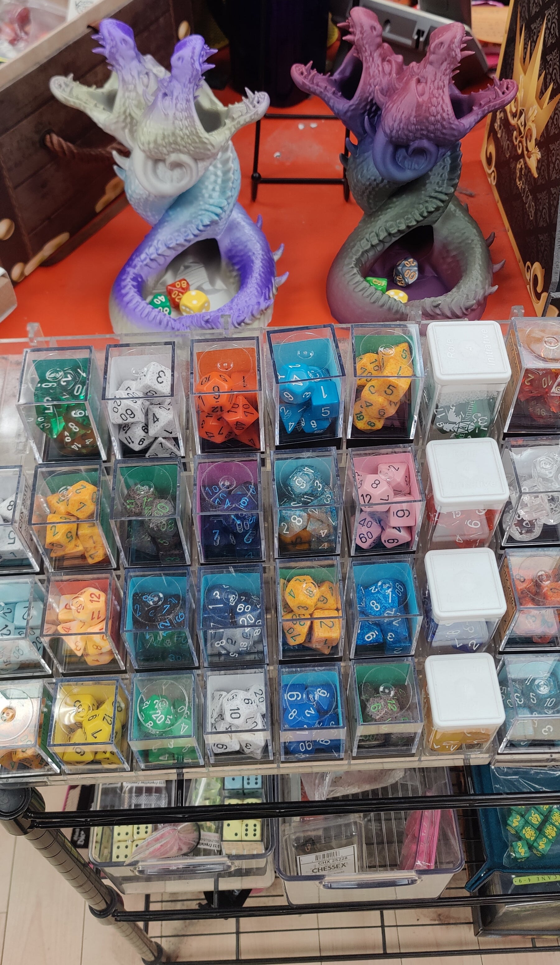 DUELING DRAGON DICE TOWER 3d print