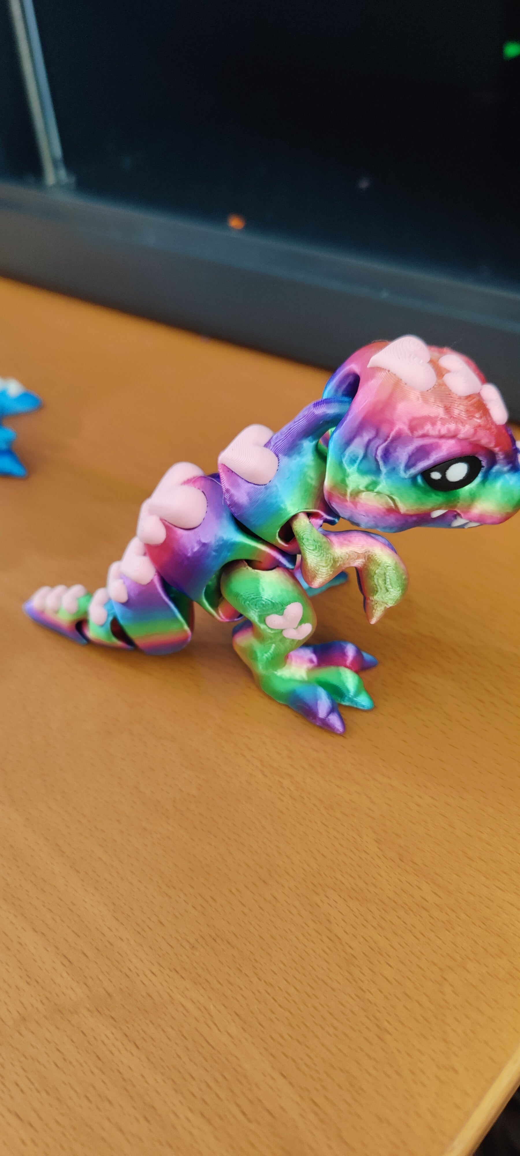 Tiny T-Rex with Hearts