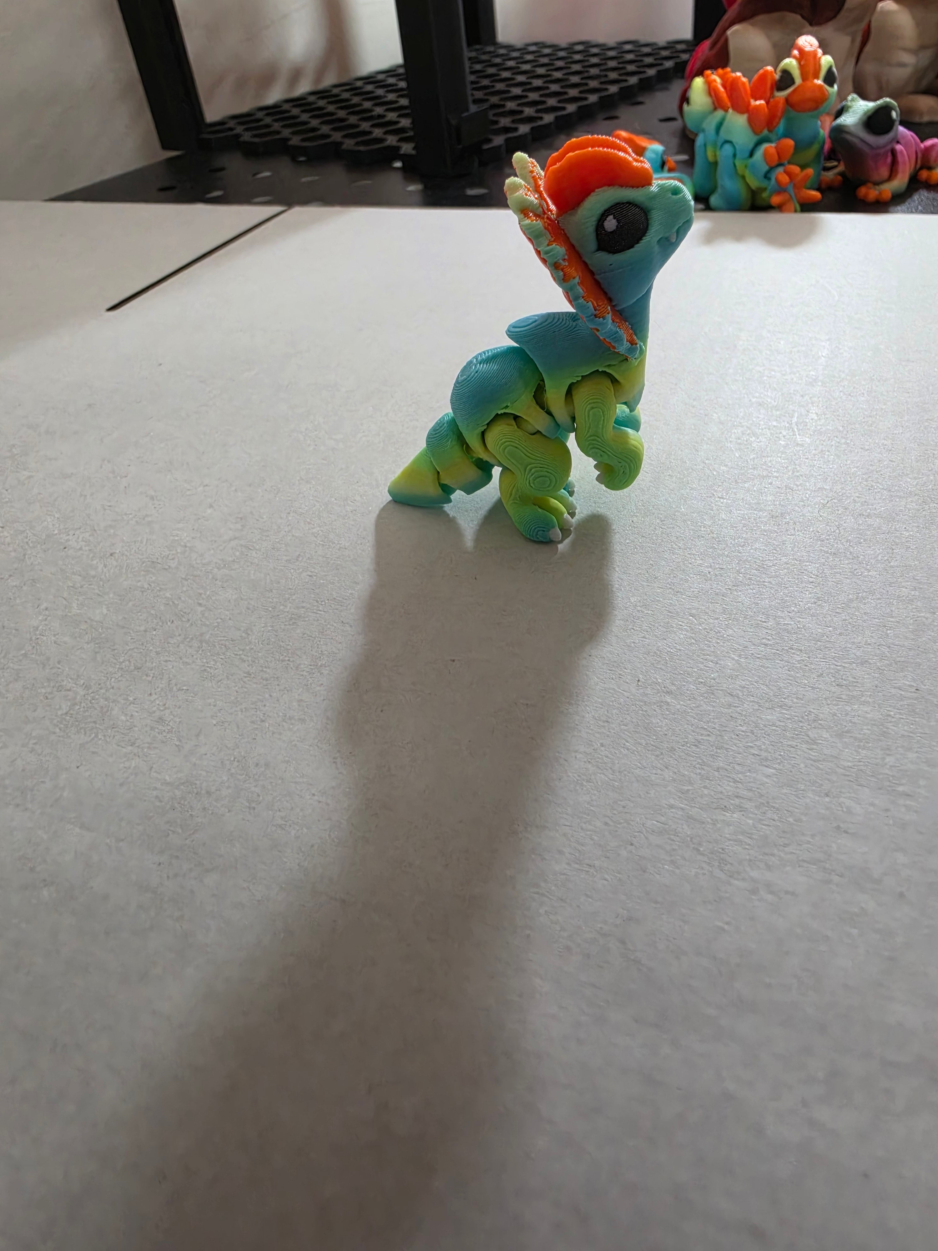dilophosaur hatchling 3D print