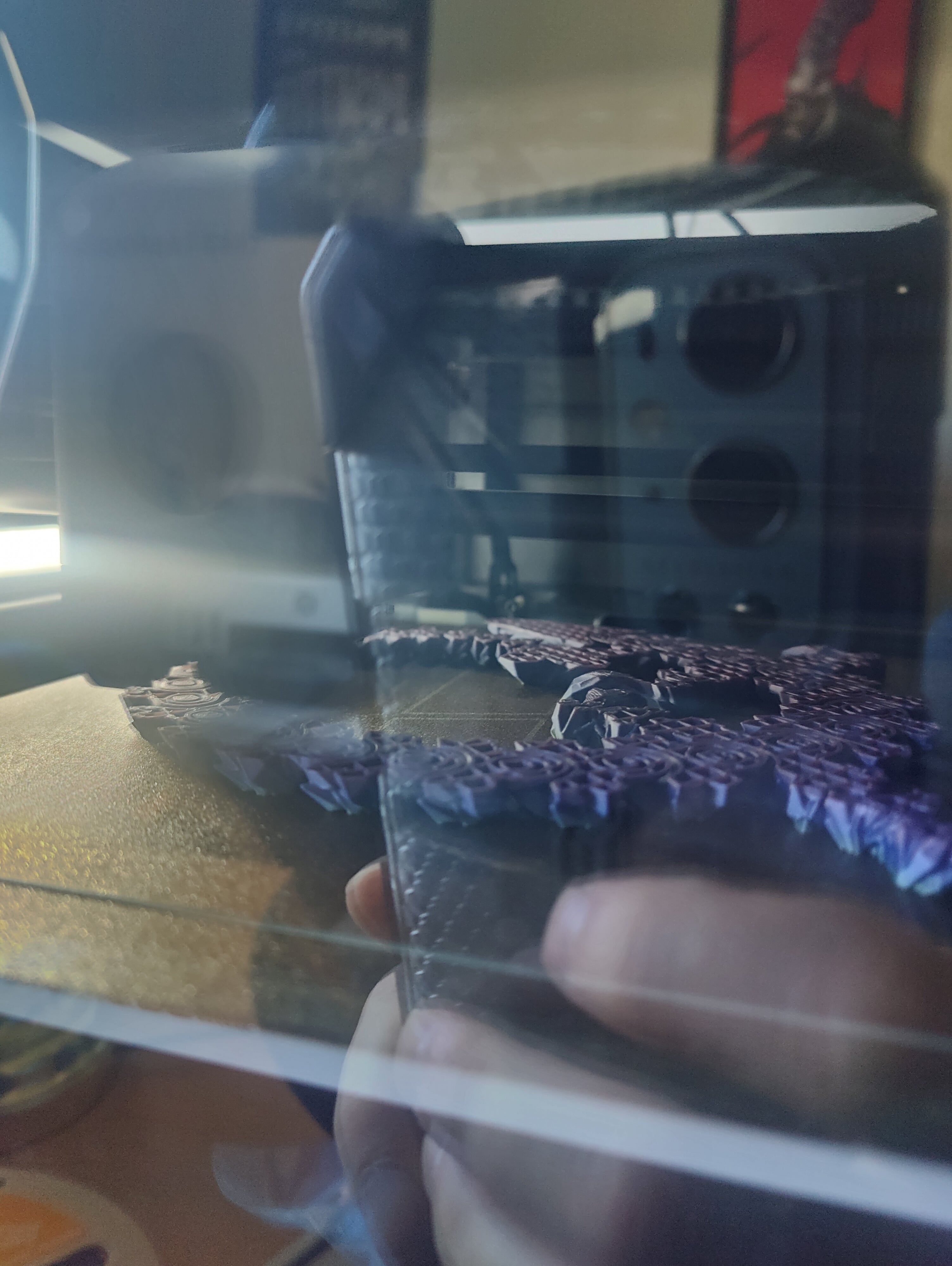 3D Printed Crystal Dragon – Poseable Figurine With Vibrant Filament Colors