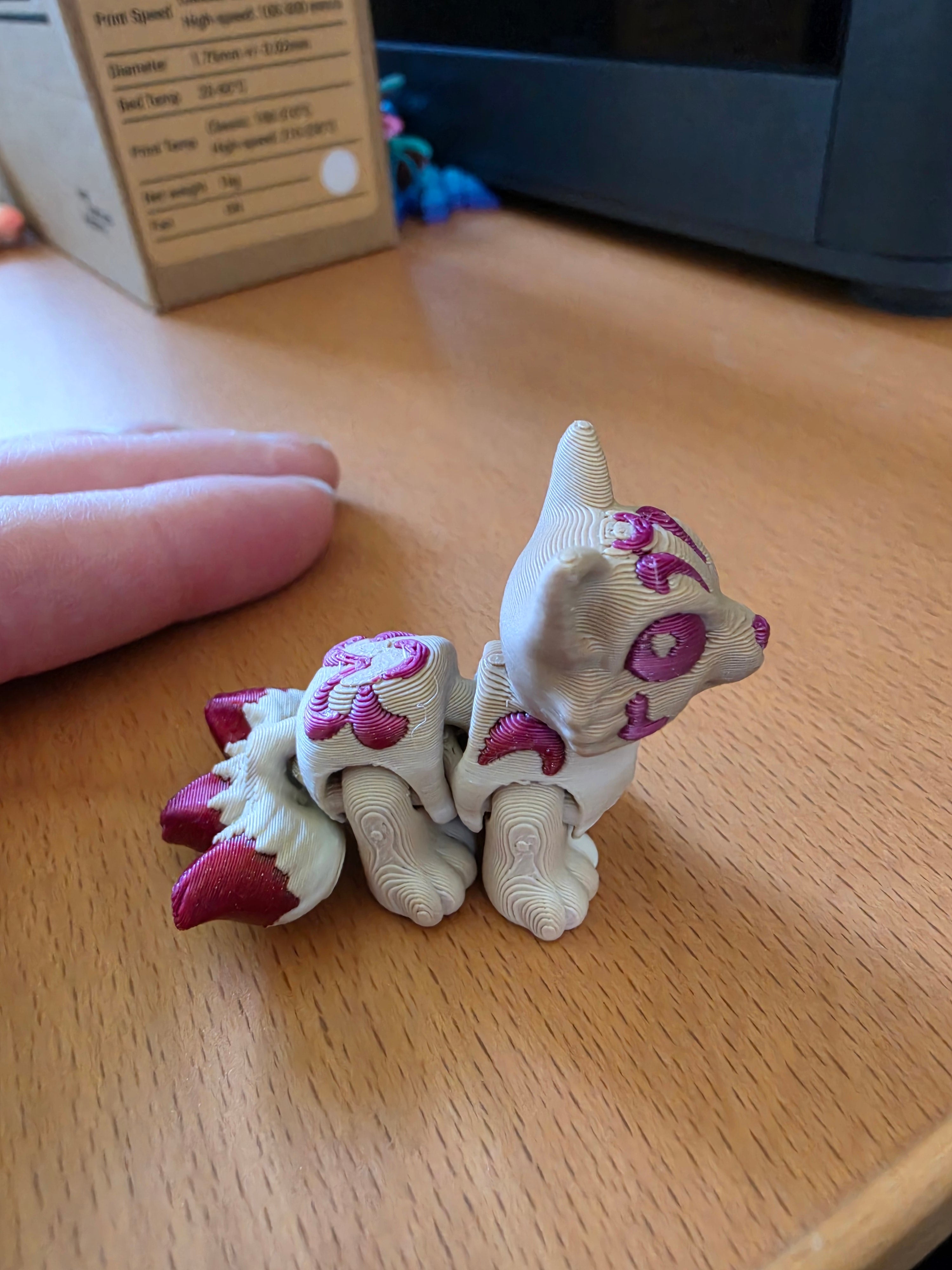 KITSUNE HATCHLING 3d printed figurine