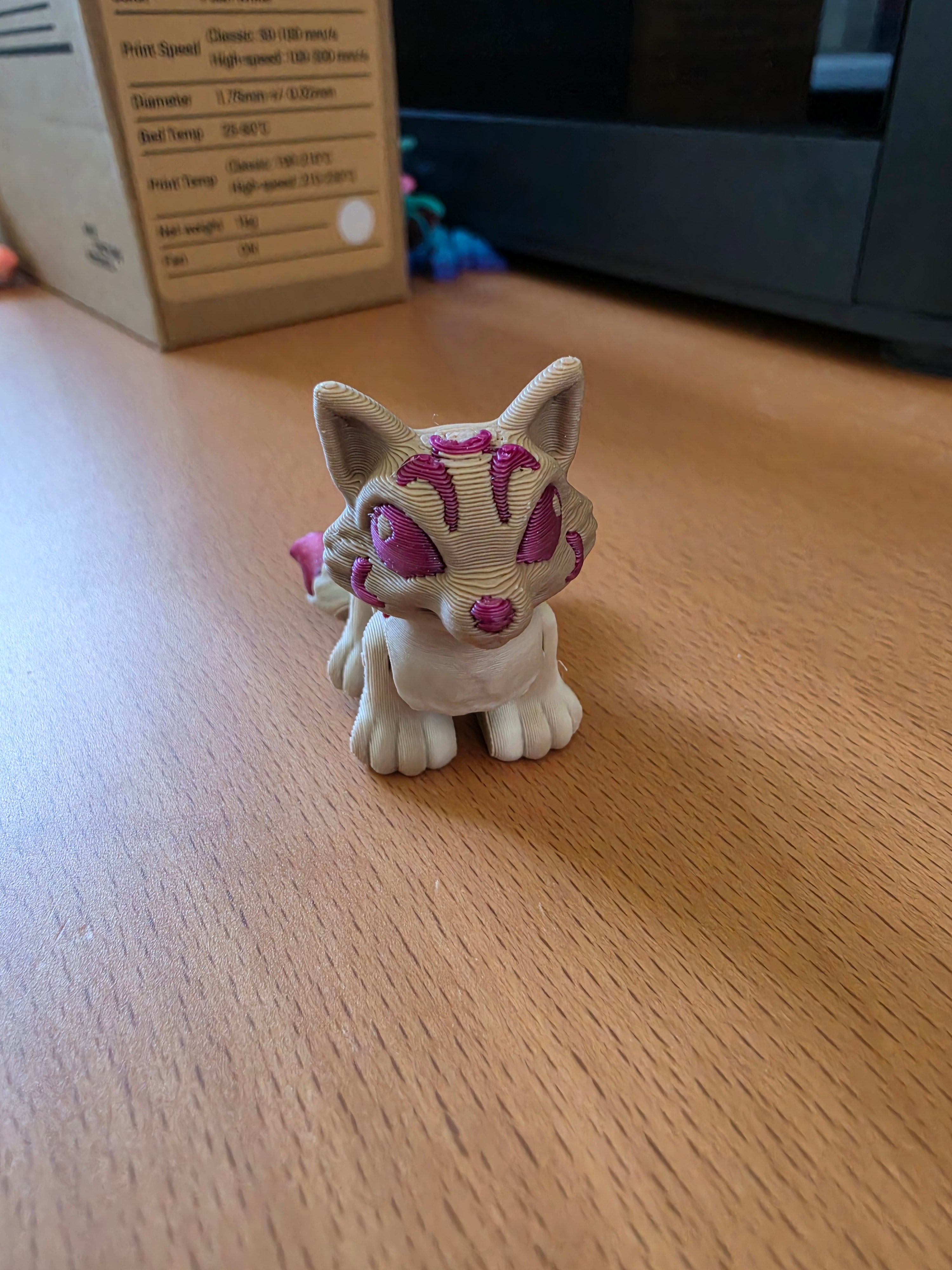 KITSUNE HATCHLING 3d printed figurine