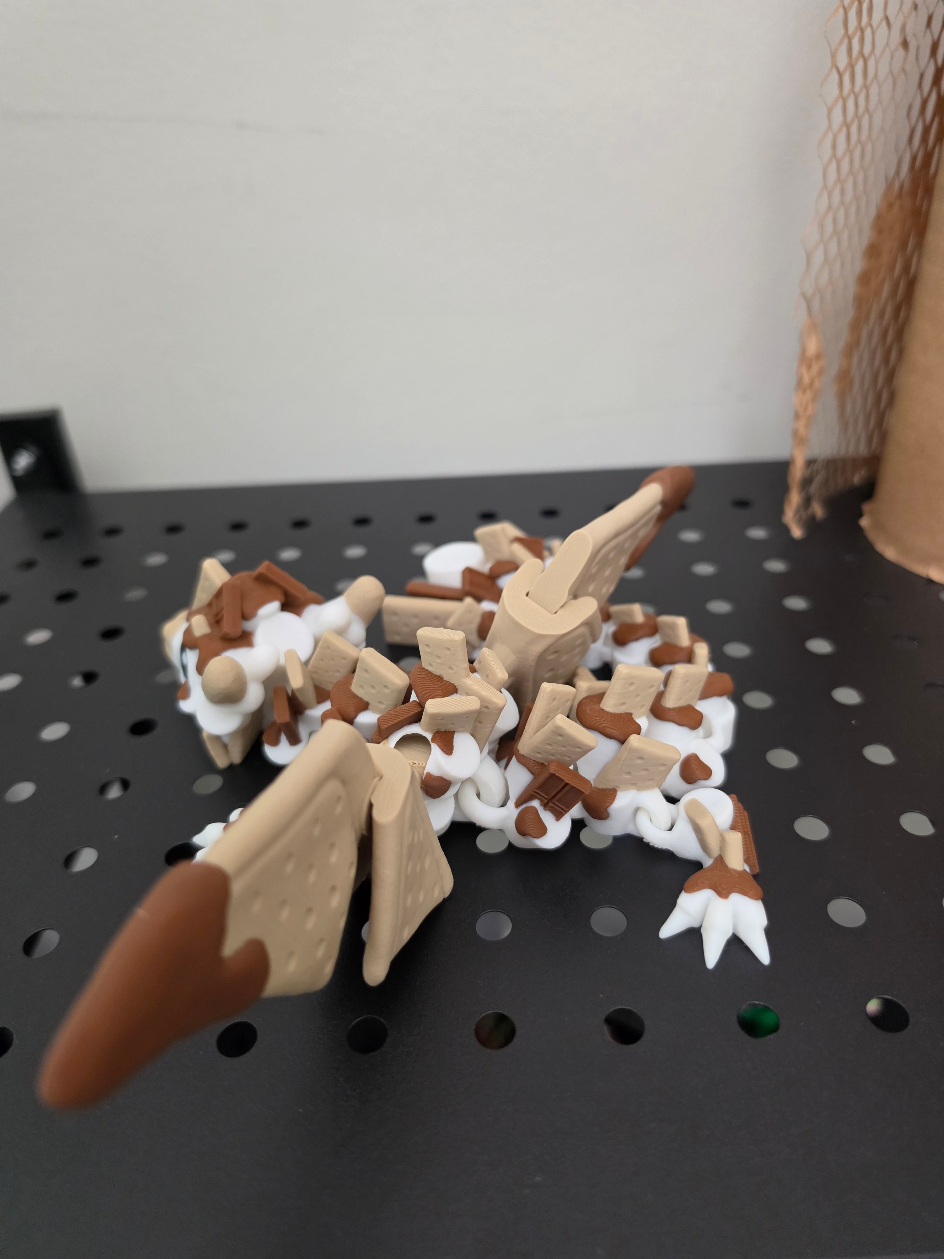 BABY SMORES DRAGON printed figurine