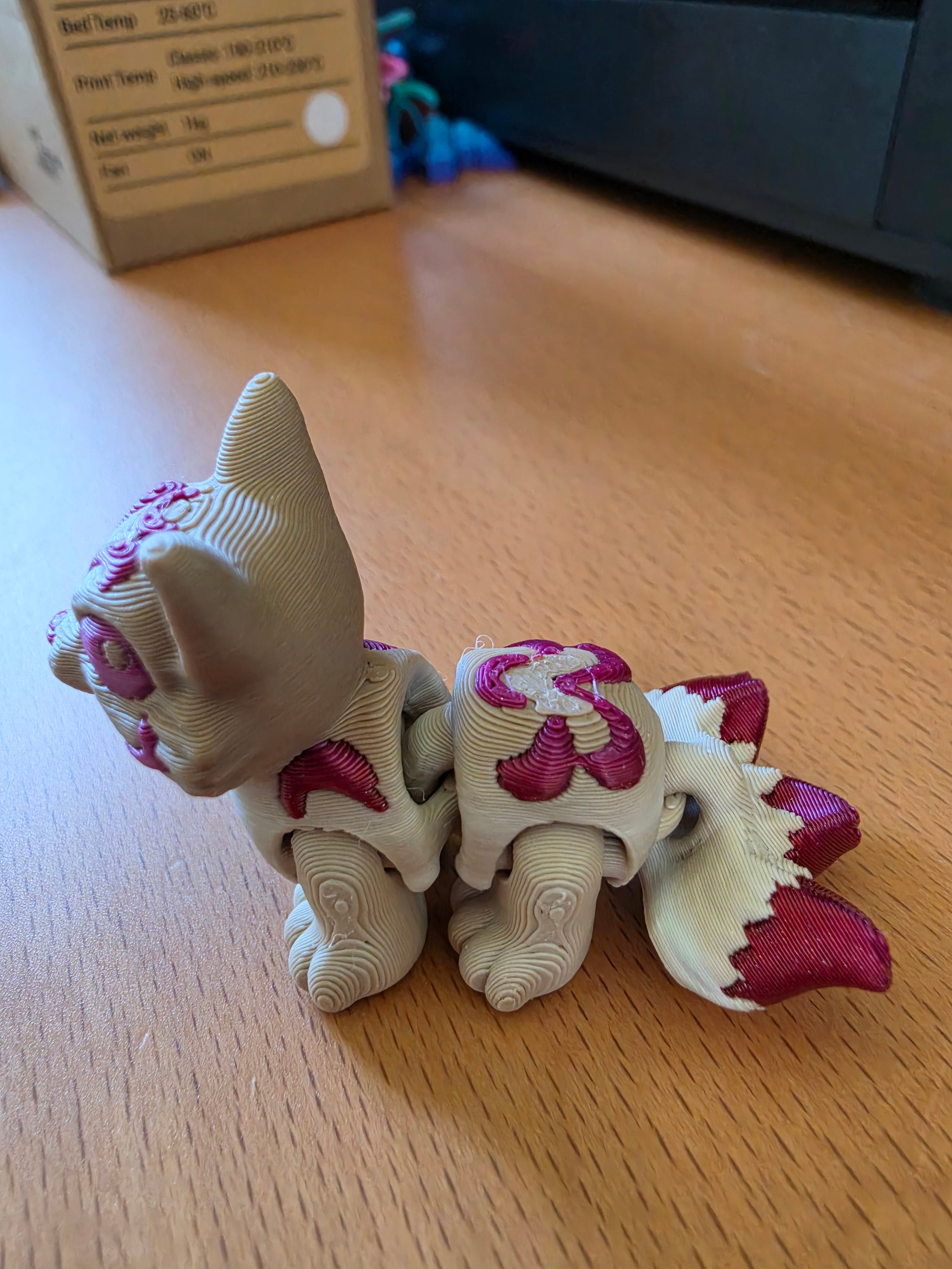 KITSUNE HATCHLING 3d printed figurine