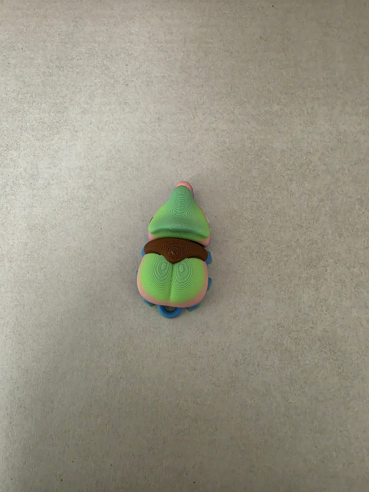 RHINO BEETLE 3d print keychain