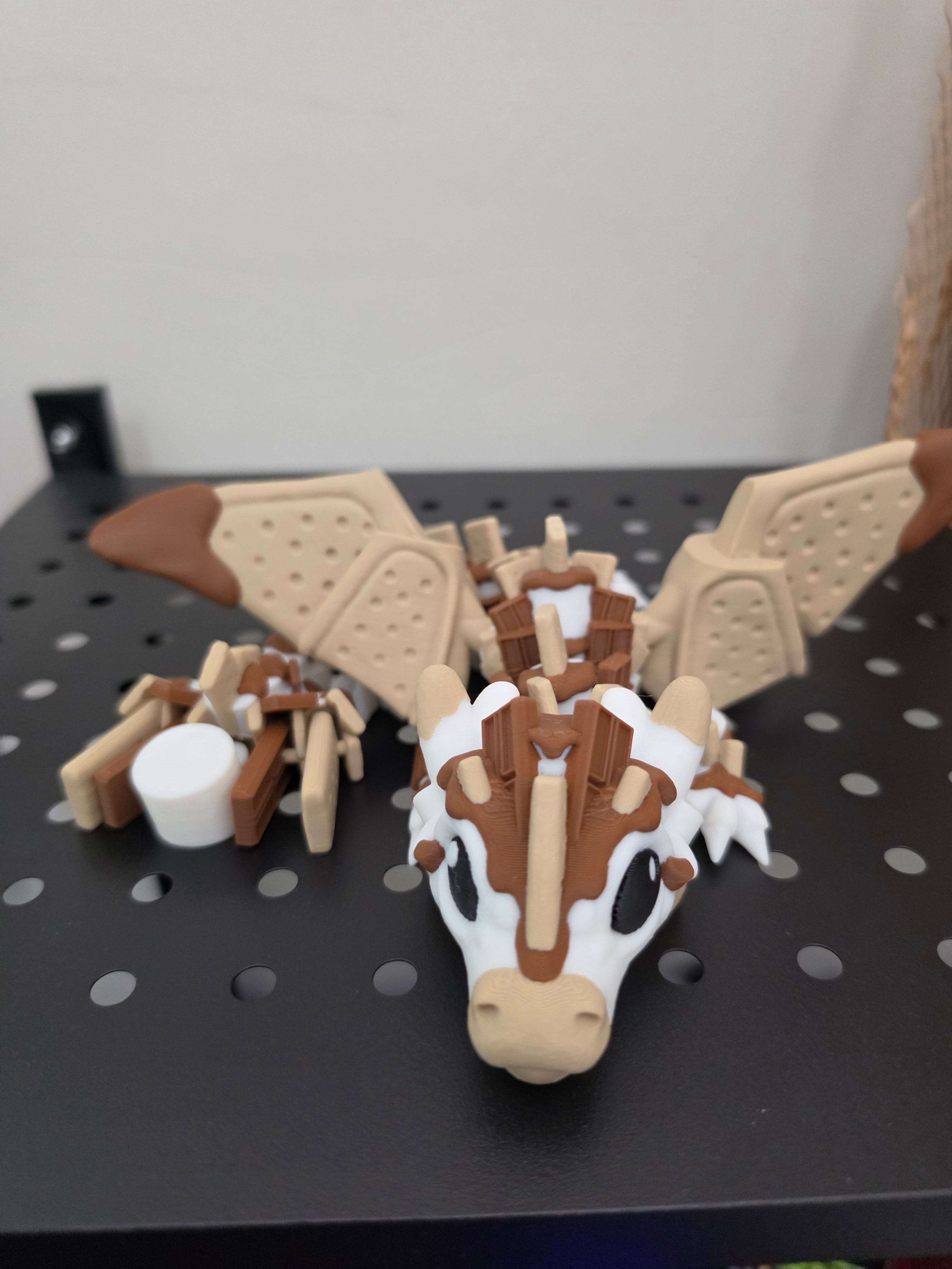 BABY SMORES DRAGON printed figurine