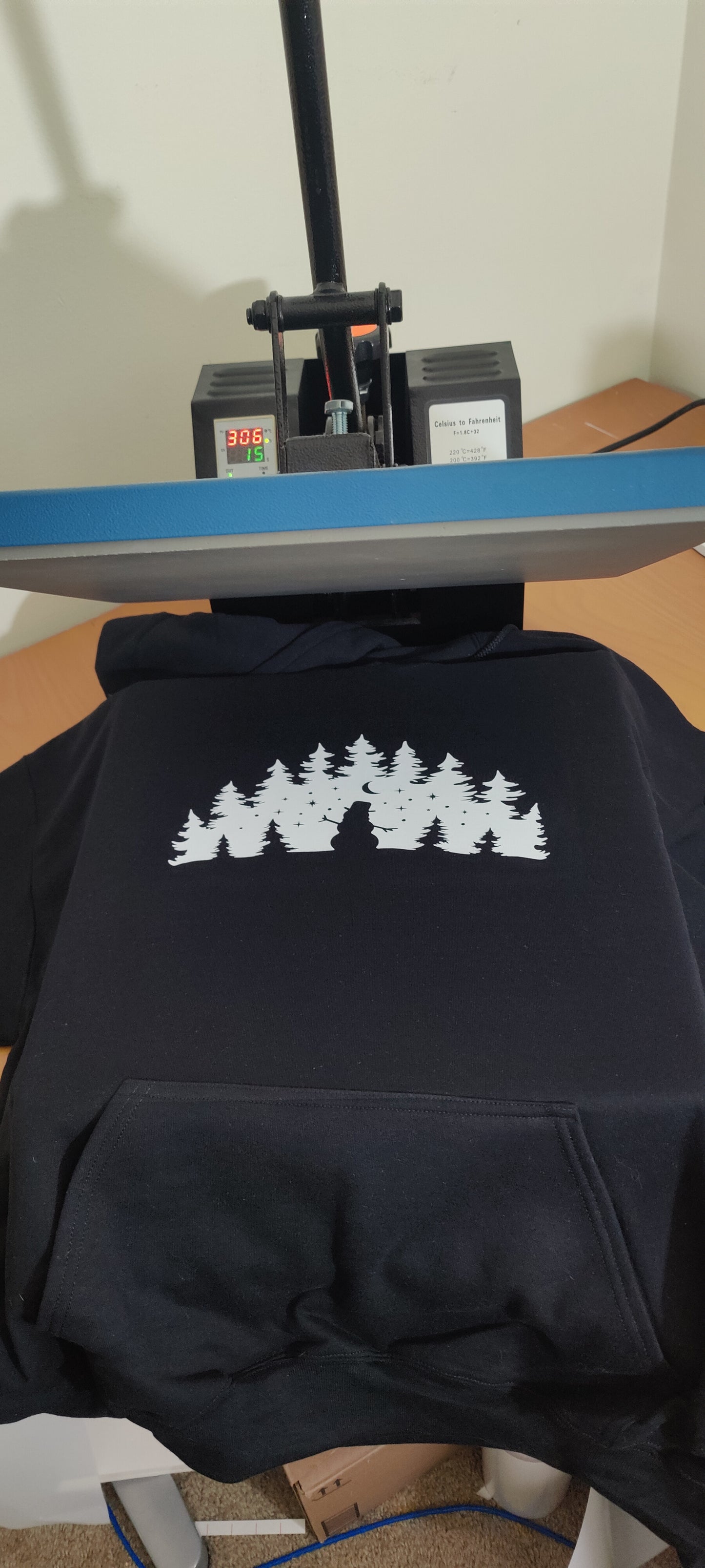 Snowman forest Hoodie