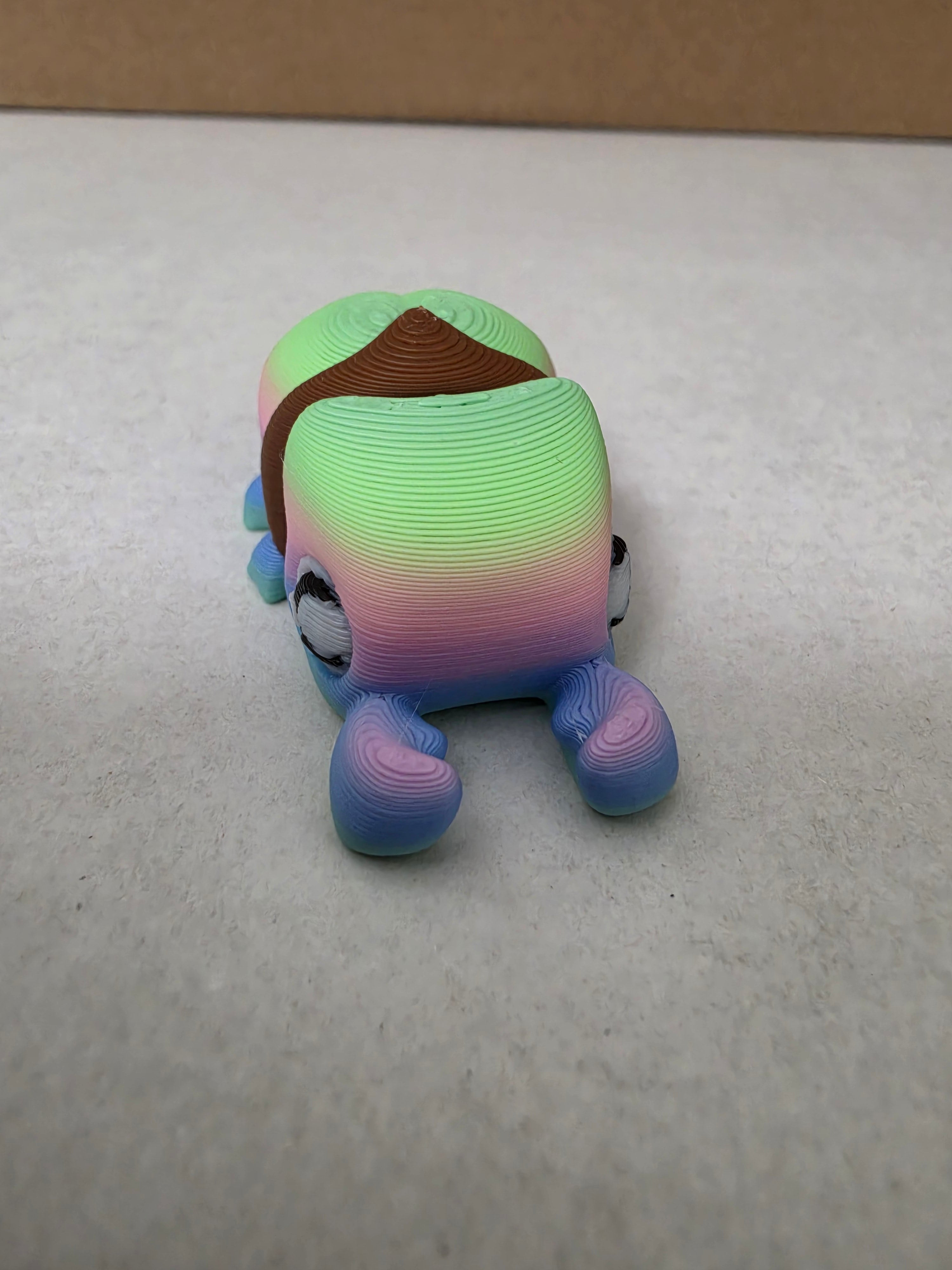 pinchy beetle 3d print keychain