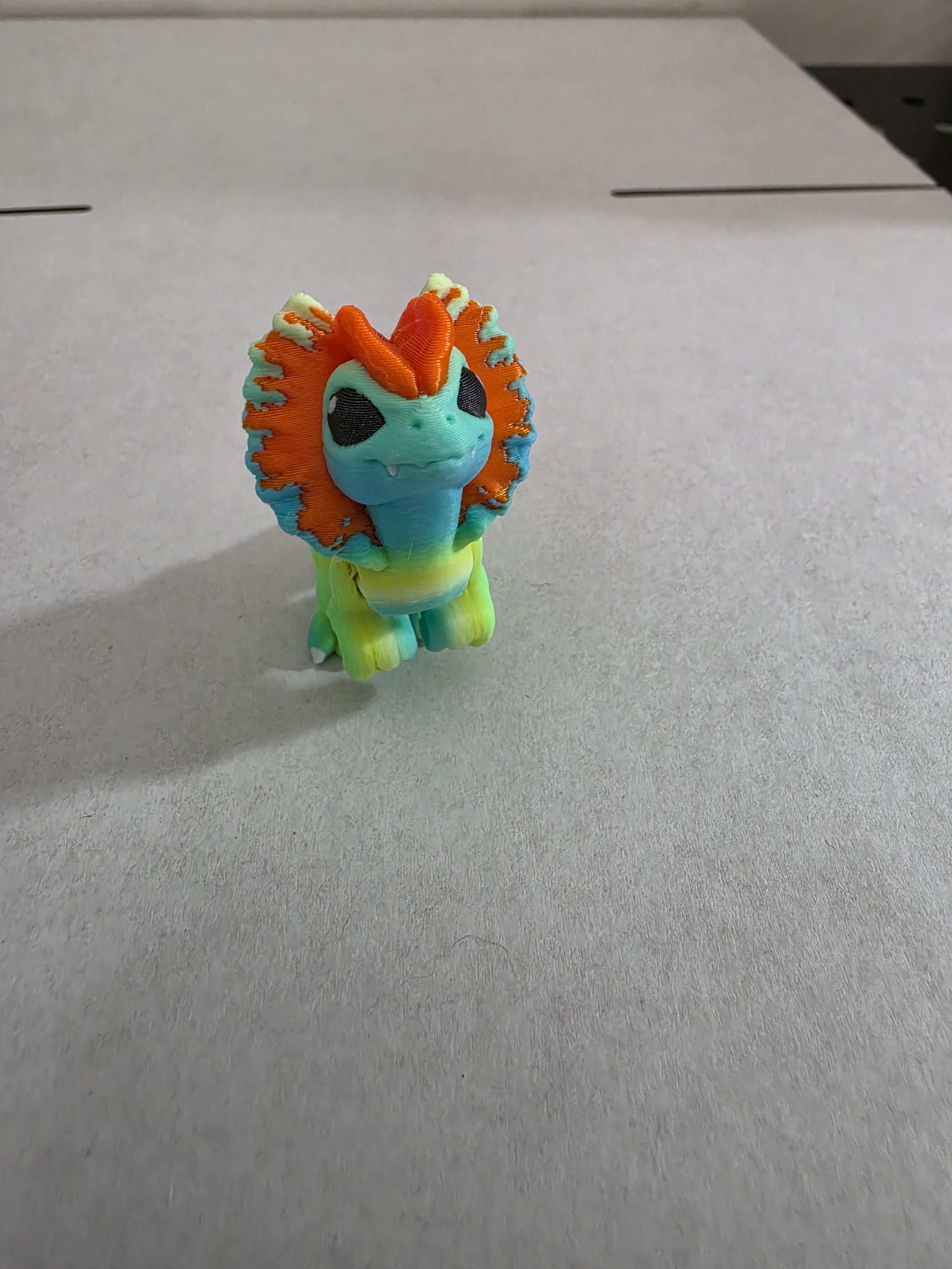 dilophosaur hatchling 3D print