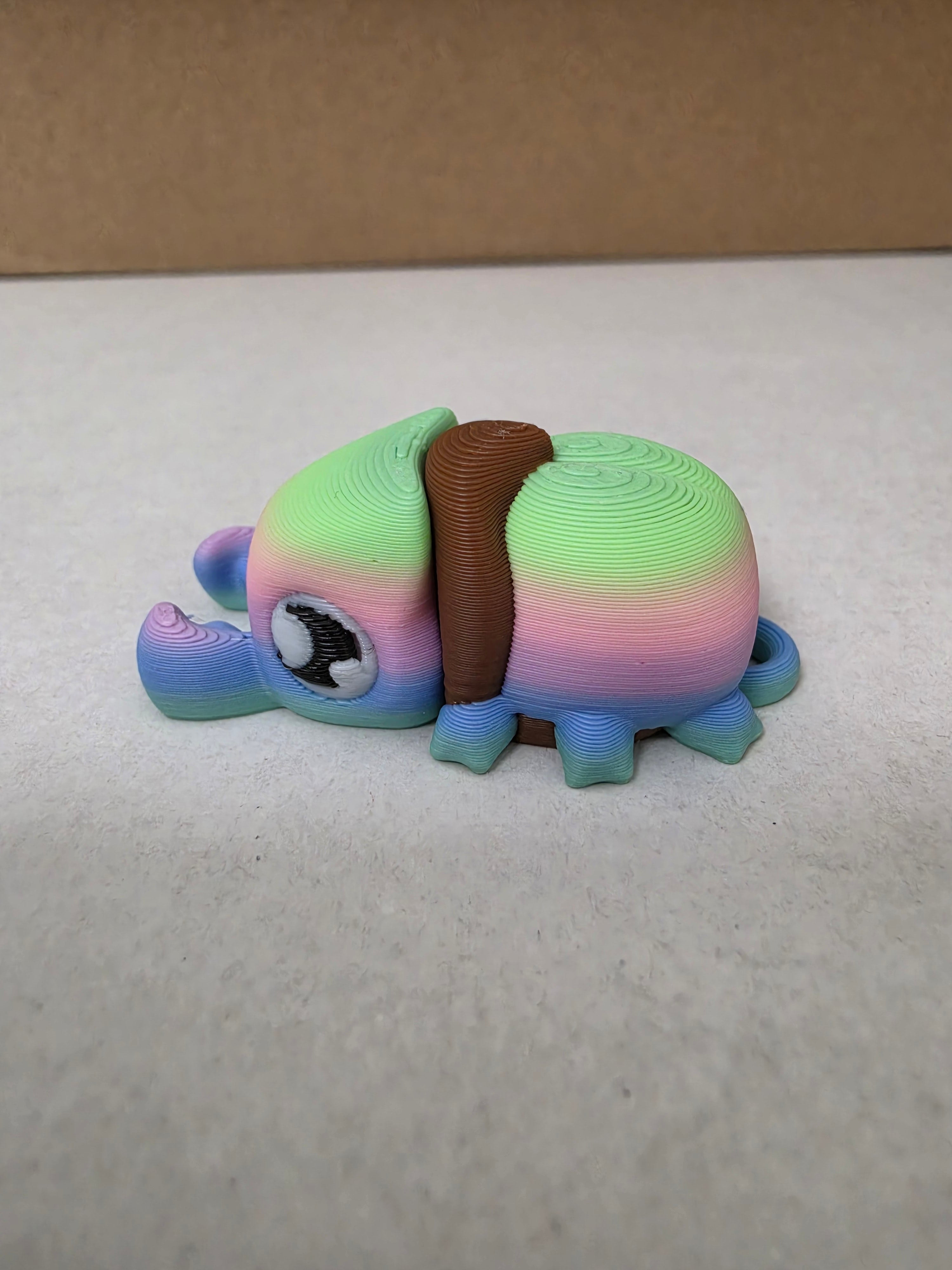 pinchy beetle 3d print keychain