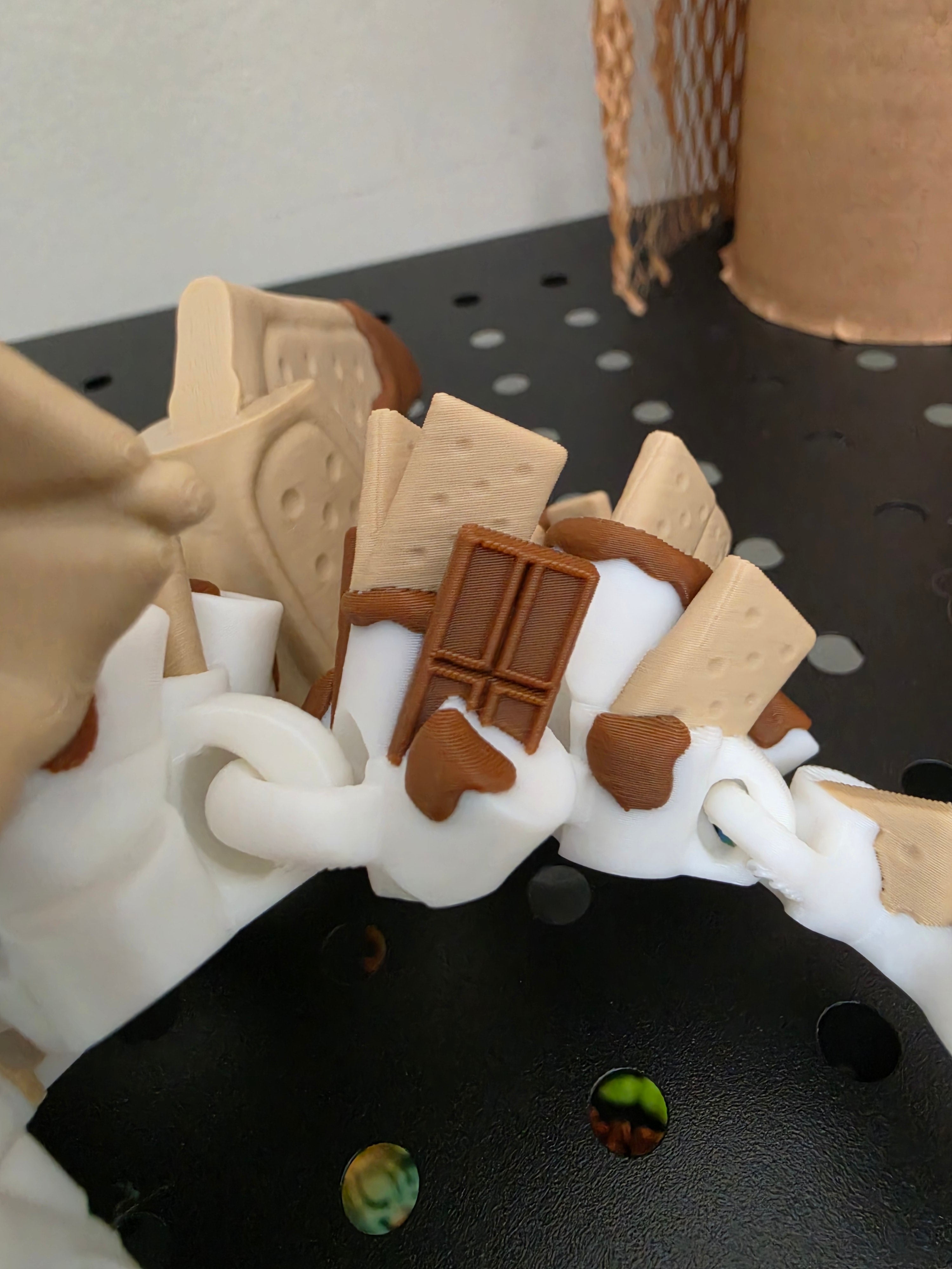 BABY SMORES DRAGON printed figurine
