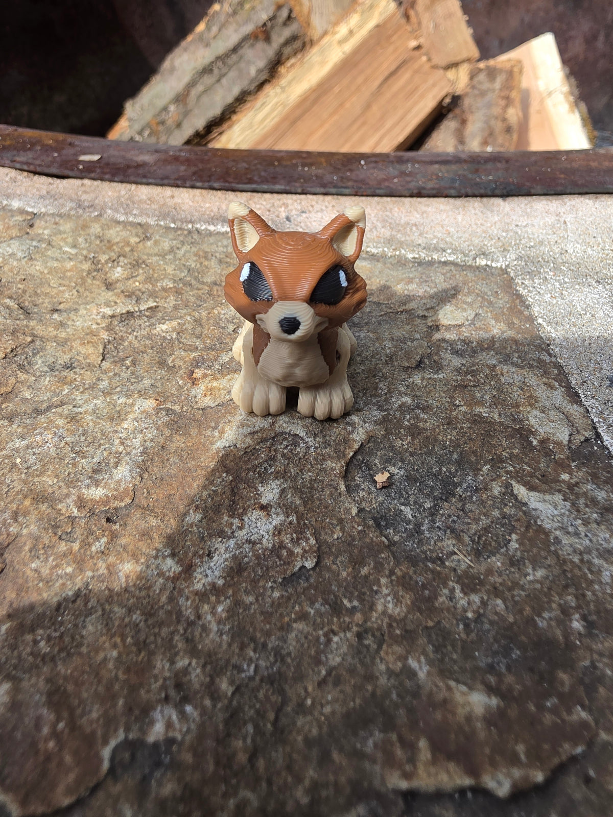 WOLF HATCHLING 3d printed figurine