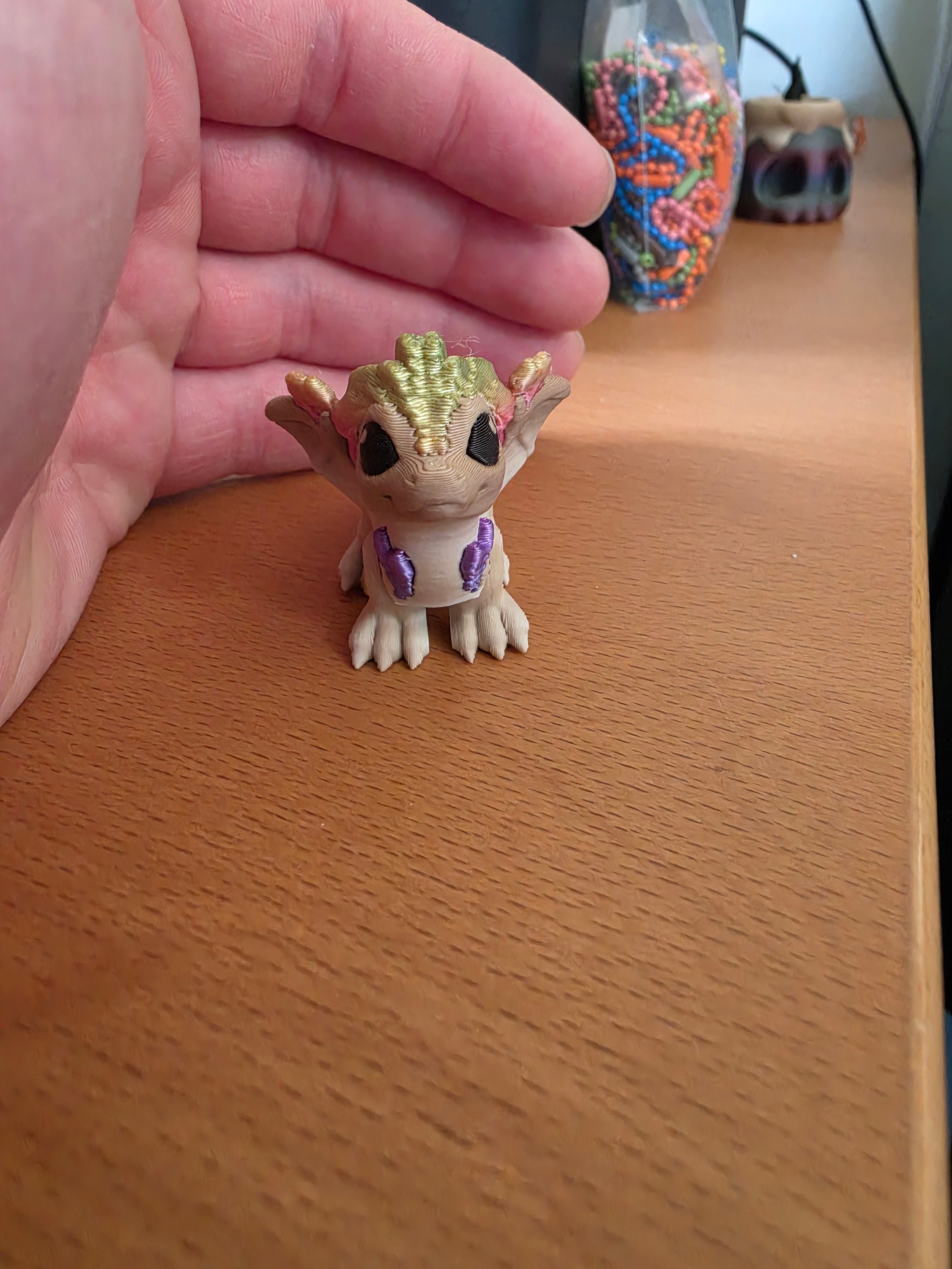 Feather Dragon Hatchling 3d print