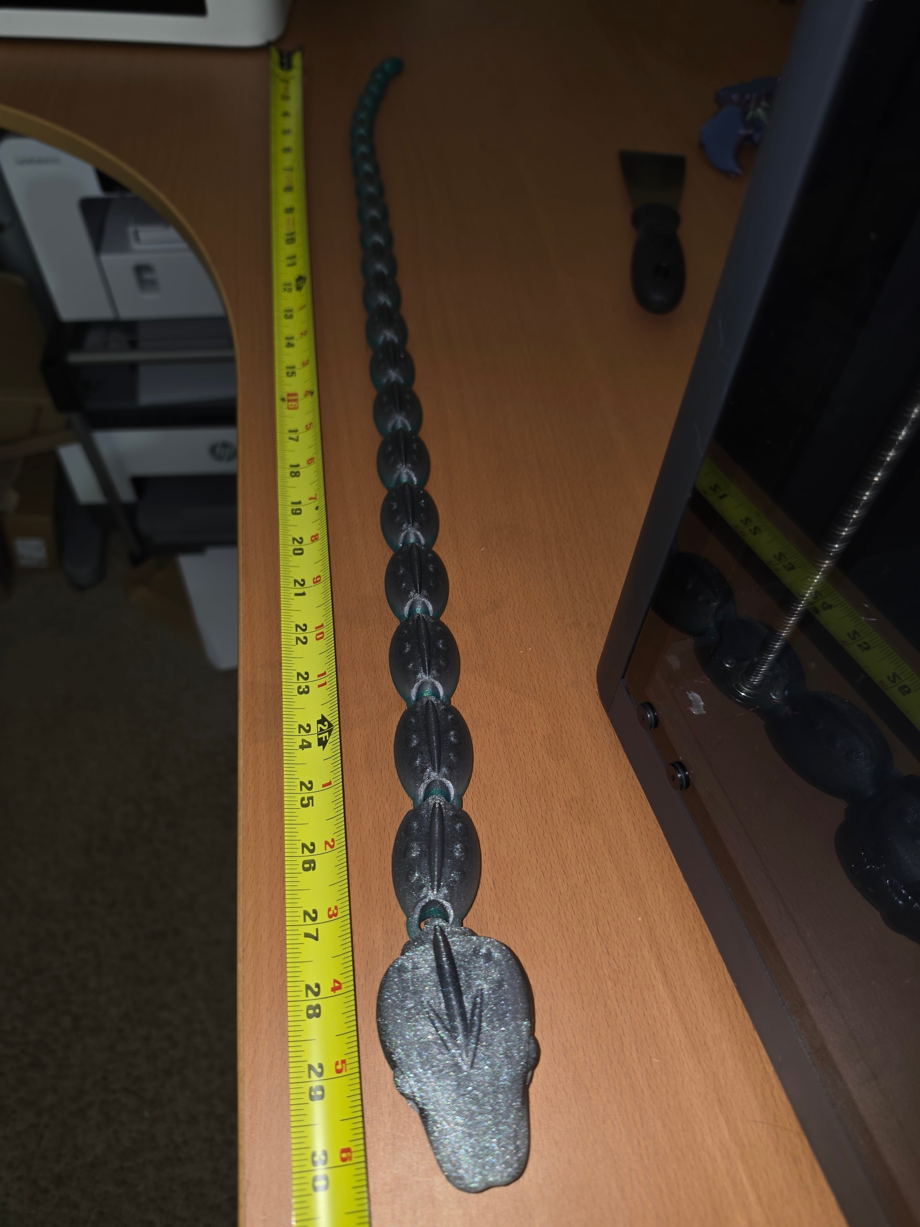 CINDER SNAKE 3D PRINT