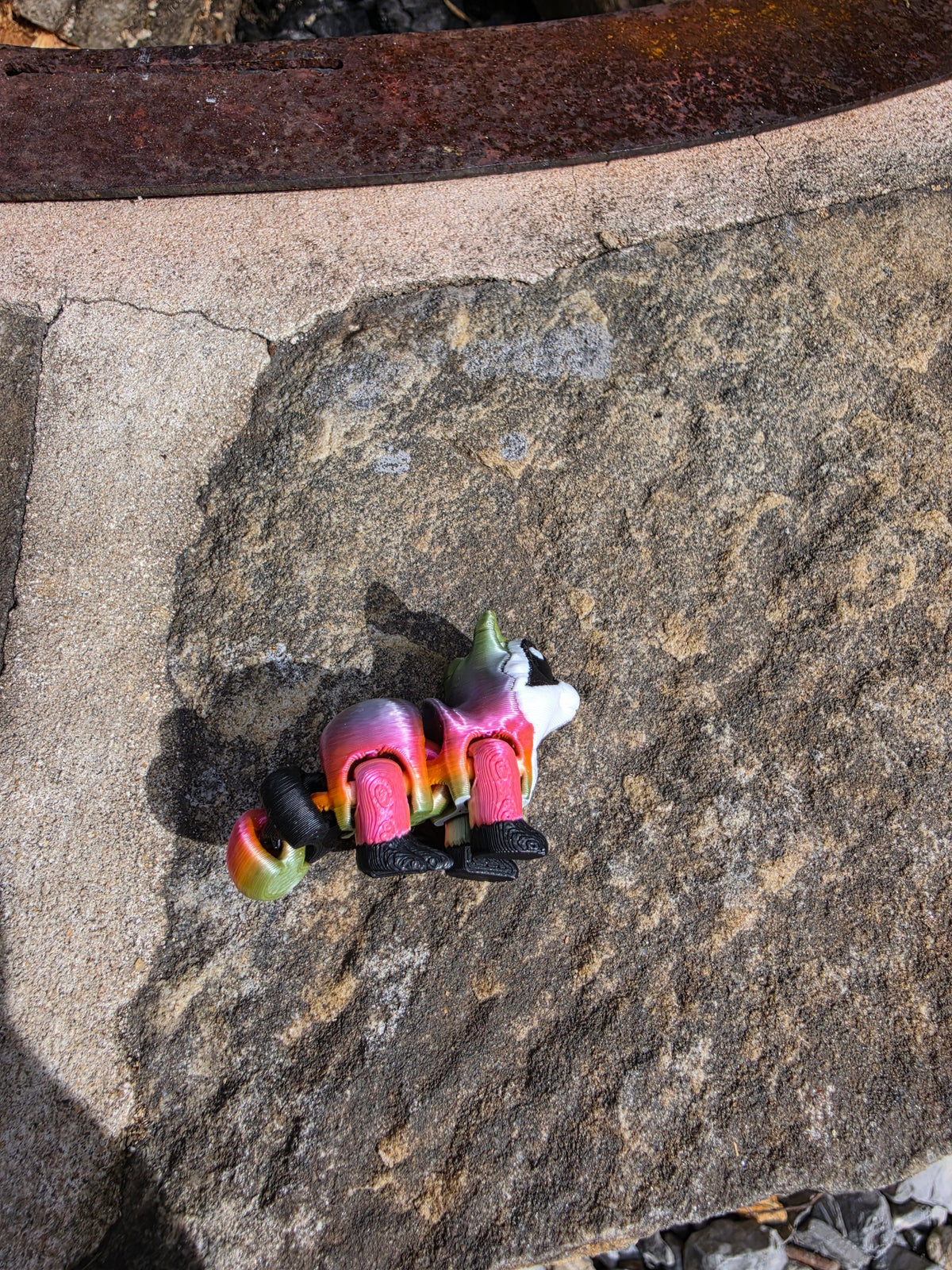TRASH PANDA HATCHLING 3d printed figurine