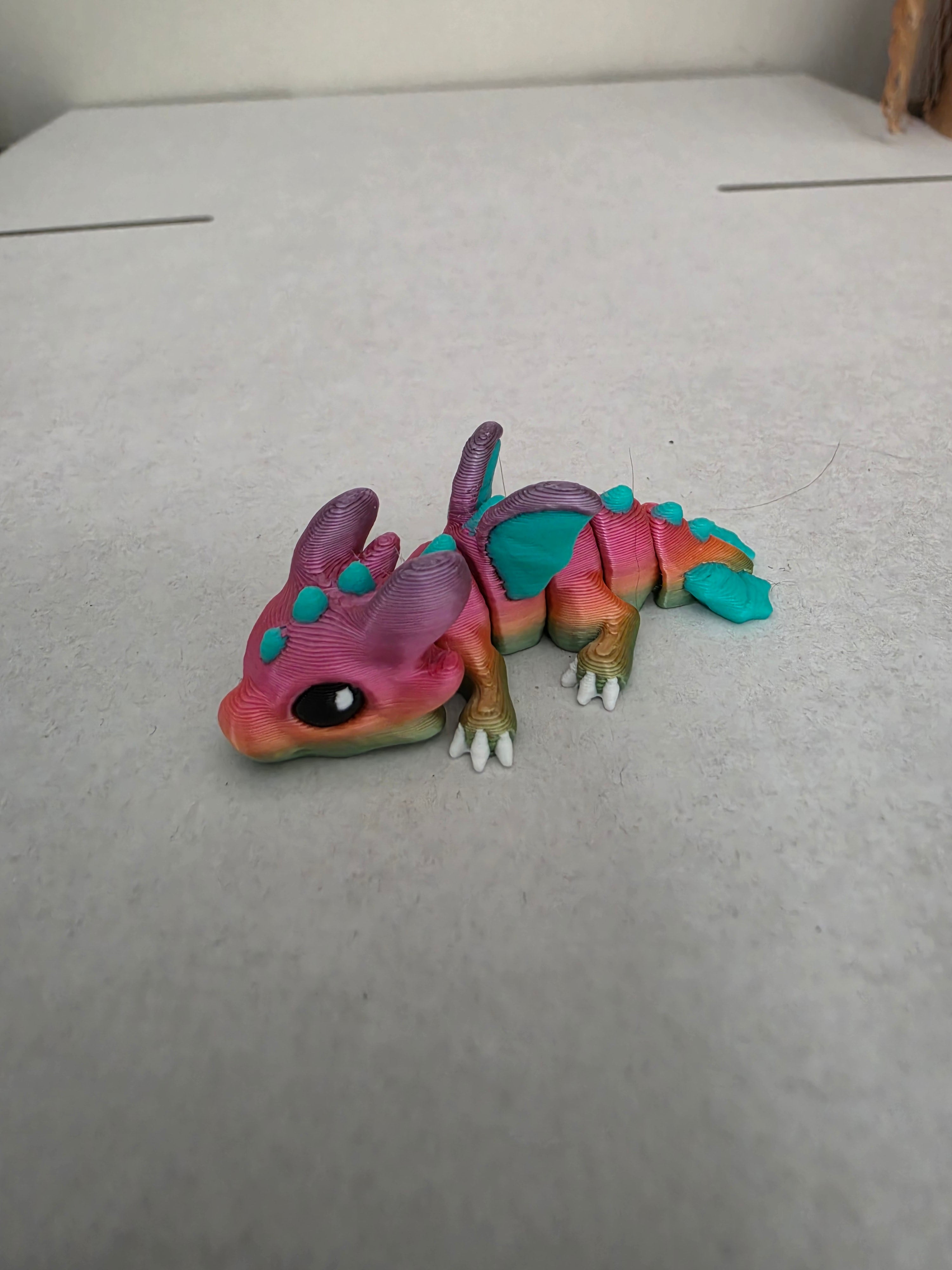 CUTE DRAGON HATCHLING 3d printed figurine