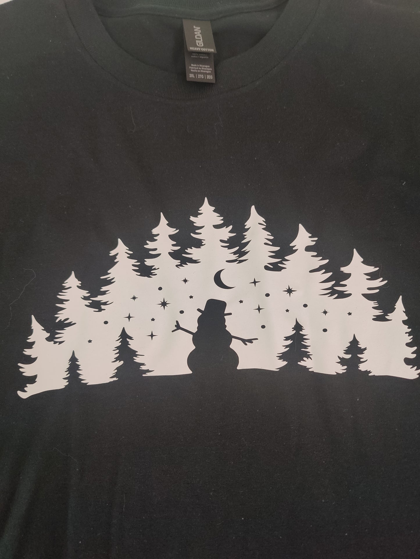 Snowman forest T-SHIRT