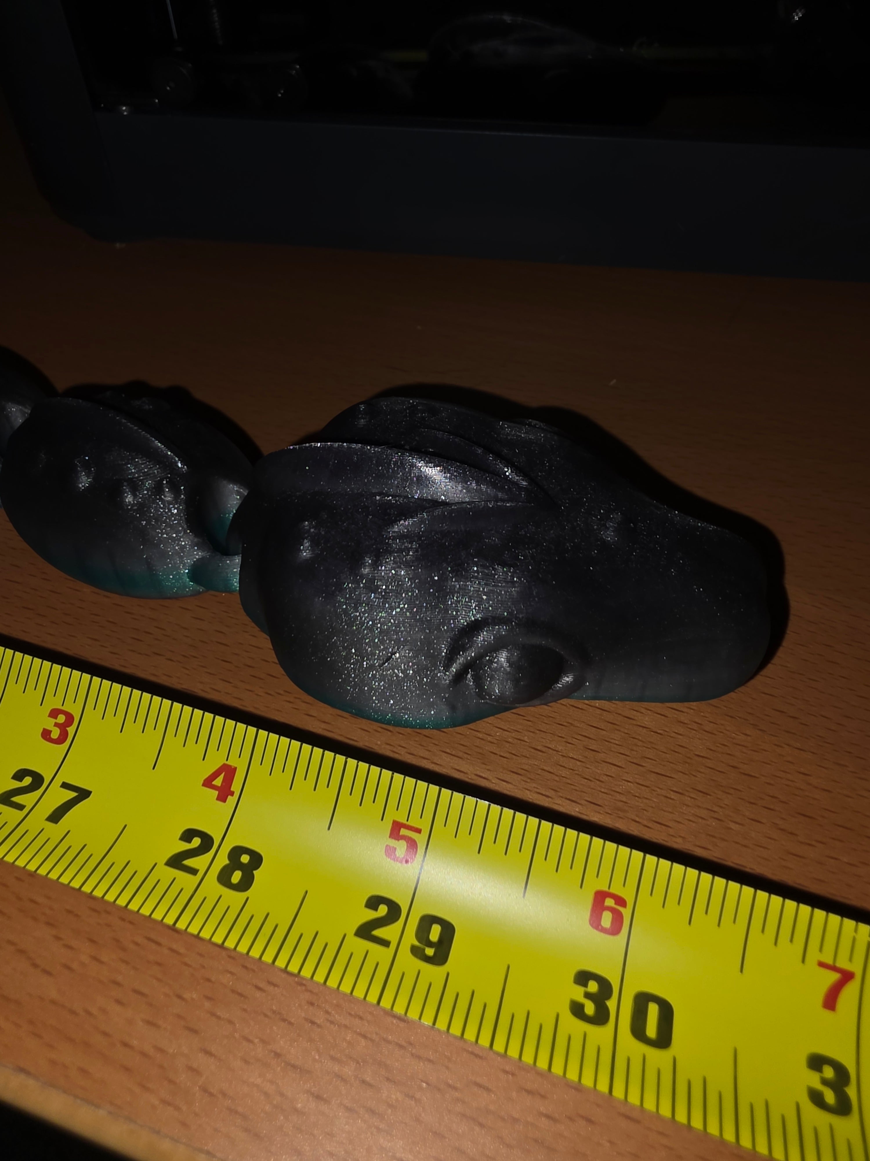 CINDER SNAKE 3D PRINT