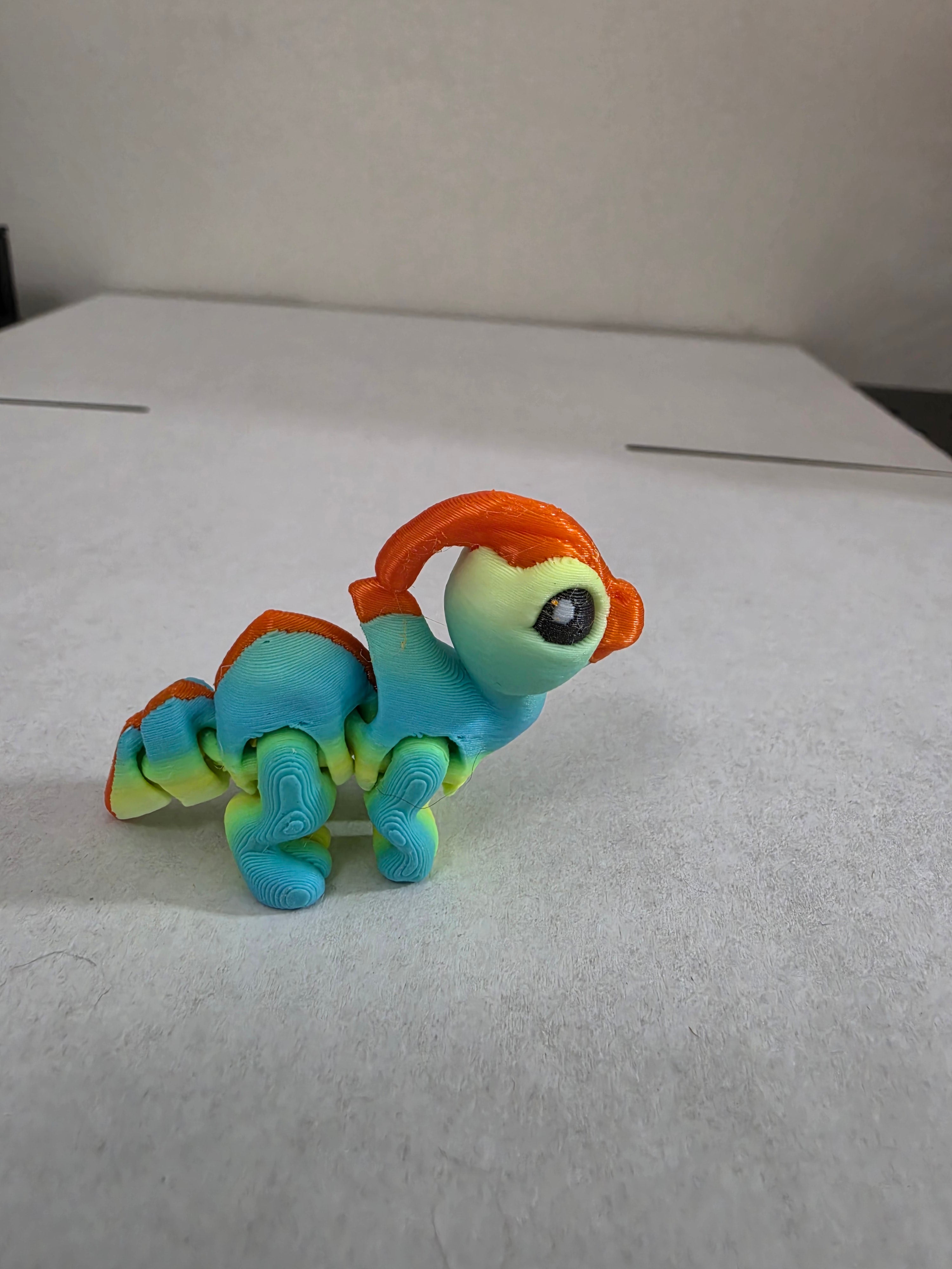 PARASAUR HATCHLING 3d printed figurine
