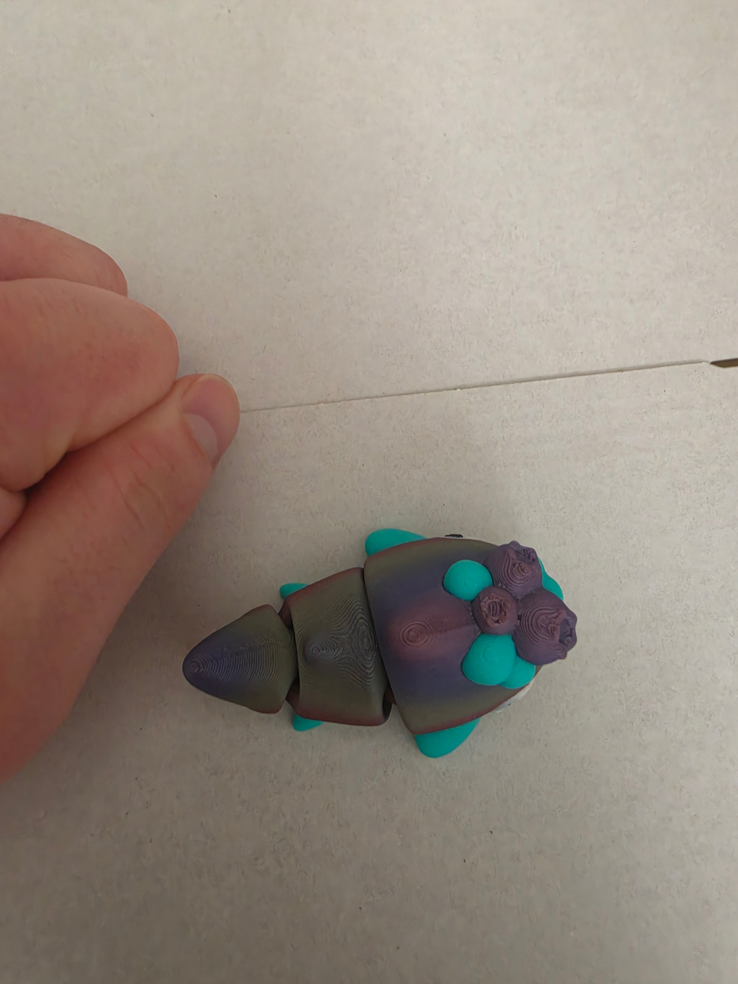 BLUEBERRY SHARK KEYCHAIN 3d printed figurine